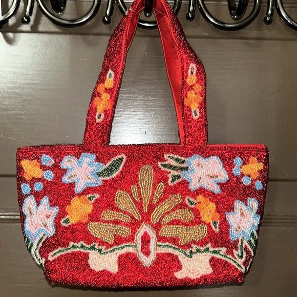 Swee Lo New York beaded handbag 👜 - Picture 2 of 4